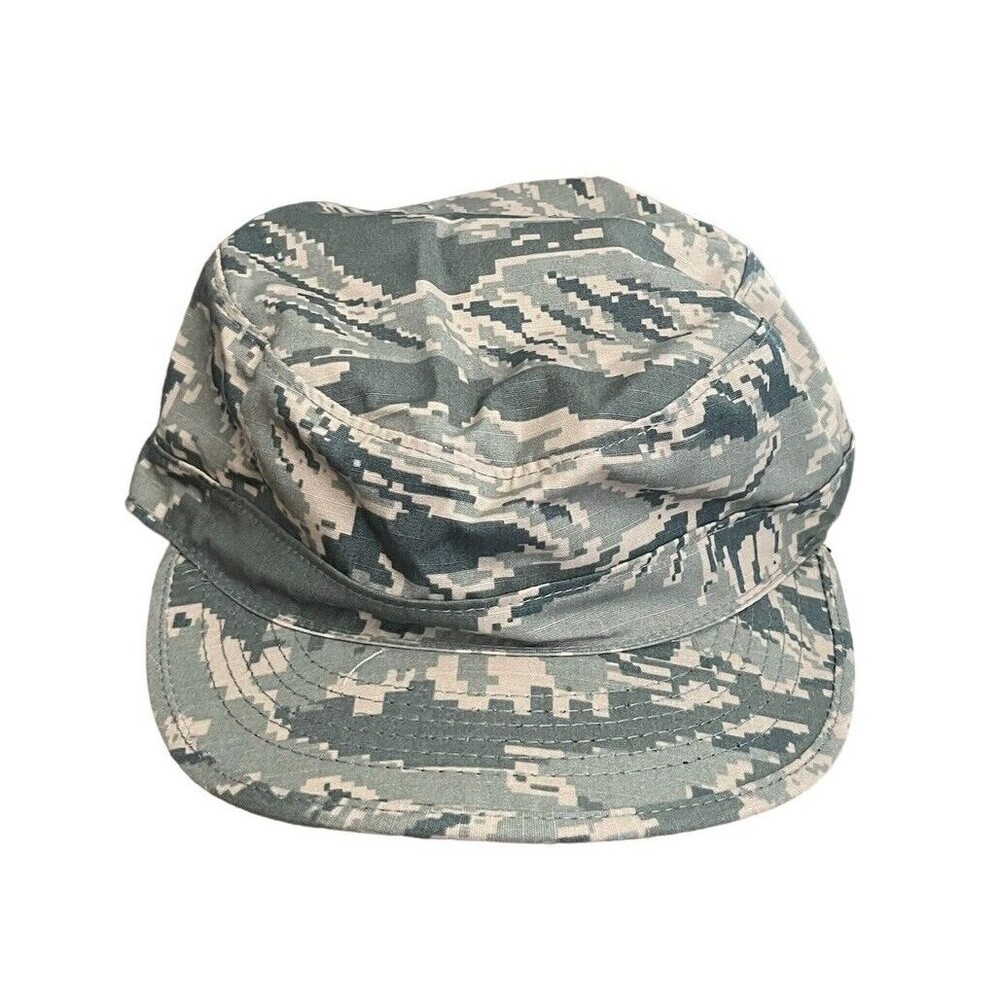 Genuine Issue US Military ACU Digital Camo Ripstop Patrol Caps Utility 7-3/8